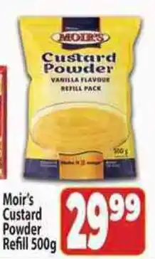 Supa Store Moir's Custard Powder offer