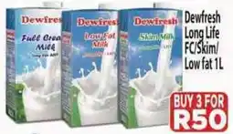 Supa Store Dewirefresh Long Life Milk offer