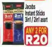 Supa Store Jacobs Instant Sticks 3in1 / 2in1 Assorted offer