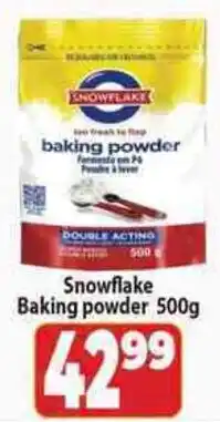 Supa Store Snowflake Baking powder offer