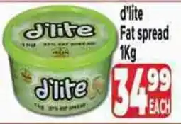 Supa Store d'lite Fat spread offer