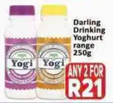 Supa Store Darling Drinking Yoghurt range offer