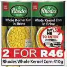 Supa Store Rhodes Whole Kernel Corn in Brine offer