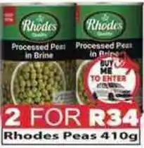 Supa Store Rhodes Peas offer