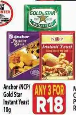 Supa Store Anchor / NCP / Gold Star Instant Yeast offer