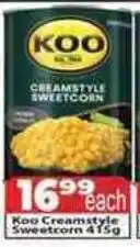Supa Store Koo Creamstyle Sweetcorn offer