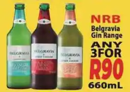 Supa Store NRB Belgravia Gin Range offer