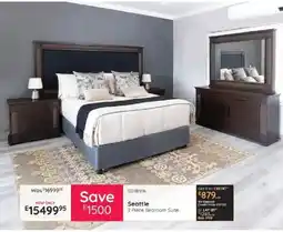 Bradlows Seattle 2 Piece Bedroom Suite offer
