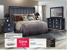 Bradlows Hannah Headboard & Pedestals offer