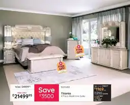 Bradlows Titania 4 Piece Bedroom Suite offer