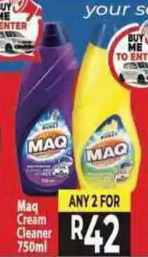 Supa Store Maq Cream Cleaner offer