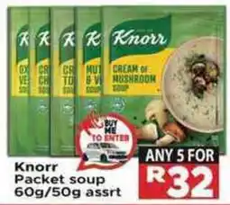 Supa Store Knorr Packet soup Assorted offer