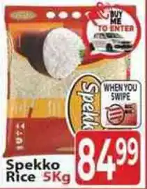 Supa Store Spekko Rice offer