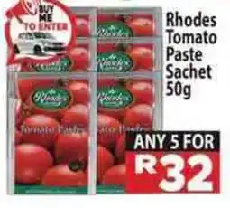 Supa Store Rhodes Tomato Paste Sachet offer