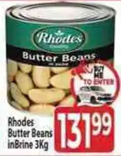 Supa Store Rhodes Butter Beans offer
