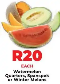 Food Lover's Market Watermelon Quarters, Spanspek or Winter Melons offer