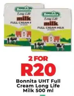 Food Lover's Market Bonnita UHT Full Cream Long Life Milk offer
