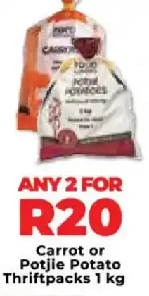 Food Lover's Market Carrot or Potjie Potato Thriftpacks offer