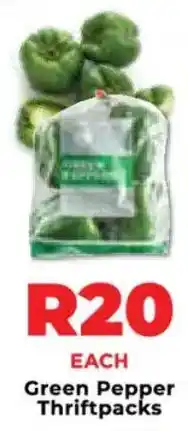 Food Lover's Market Green Pepper Thriftpacks offer