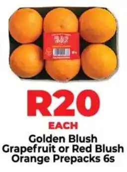 Food Lover's Market Golden Blush Grapefruit or Red Blush Orange Prepacks offer