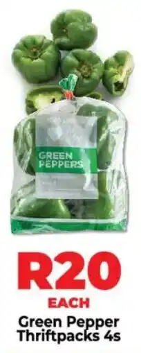 Food Lover's Market Green Pepper Thriftpacks offer