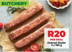 Food Lover's Market Oukraal Sizzler offer