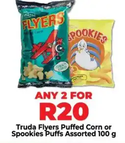 Food Lover's Market Truda Flyers Puffed Corn or Spookies Puffs Assorted offer