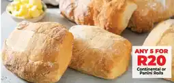 Food Lover's Market Continental or Panini Rolls offer