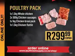 Bluff Meat Supply Poultry pack offer