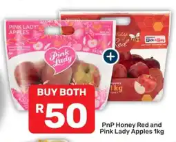 Pick n Pay PnP Honey Red and Pink Lady Apples 1kg offer