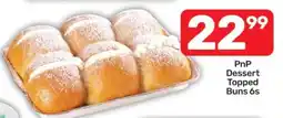 Pick n Pay PnP Dessert Topped Buns 6s offer