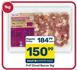 Pick n Pay Hypermarket PnP Diced Bacon 1kg offer