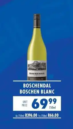 Ultra Liquors Boschendal Boschen Blanc offer