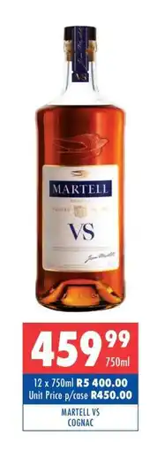 Ultra Liquors MARTELL VS offer