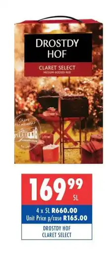 Ultra Liquors DROSTDY HOF CLARET SELECT offer