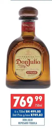 Ultra Liquors DON JULIO offer