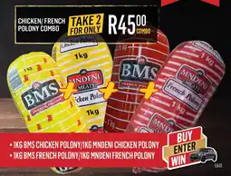 Bluff Meat Supply Chicken/French Polony Combo offer