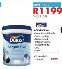 Chamberlain Dulux Acrylic PVA offer