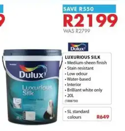 Chamberlain Dulux Luxurious Silk offer