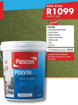 Chamberlain Plascon Polvin offer