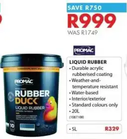 Chamberlain Promac Liquid Rubber offer