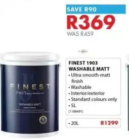 Chamberlain Finest 1903 Washable Matt offer
