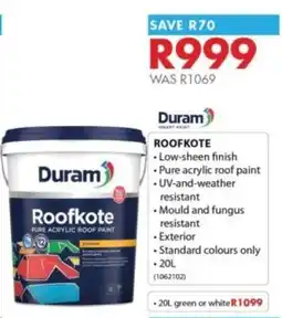 Chamberlain Duram Roofkote offer