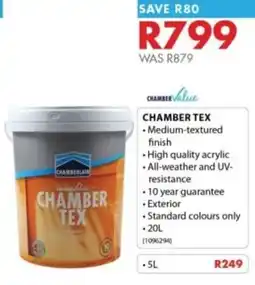 Chamberlain Chamber Tex offer