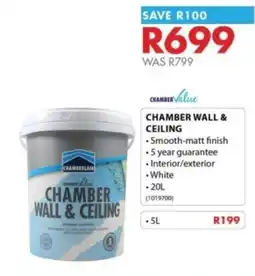 Chamberlain Chamber Value Chamber Wall & Ceiling offer