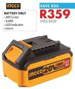 Chamberlain incco 20V Li-ion battery offer