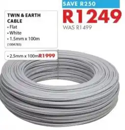 Chamberlain TWIN & EARTH CABLE offer
