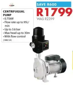 Chamberlain CENTRIFUGAL PUMP offer
