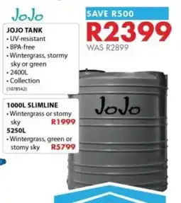 Chamberlain JoJo Tank offer