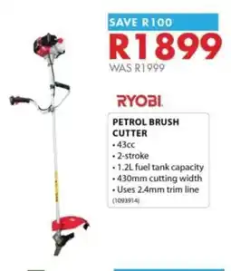 Chamberlain RYOBI PETROL BRUSH CUTTER offer